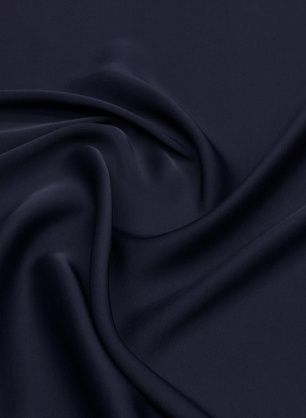 Плательная стрейч (о) темно-синяя  - в интернет-магазине тканей Тессутидея арт. 10-3687