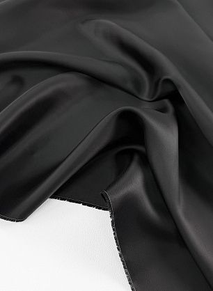 Подкладочная вискоза (о) черная - в интернет-магазине тканей Тессутидея арт. 08-1663