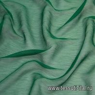 Шифон крэш (о) зеленый - итальянские ткани Тессутидея арт. 10-1223