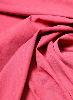 Плащевая (о) кораллово-красная - в интернет-магазине тканей Тессутидея арт. 03-4371