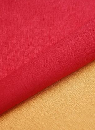 Трикотаж хлопок дабл с прослойкой поролона (о) розовый/оранжевый - в интернет-магазине тканей Тессутидея арт. 12-1215