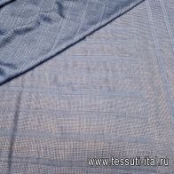 Пашмина купон (1,3м) (о) синяя - итальянские ткани Тессутидея арт. 17-0999