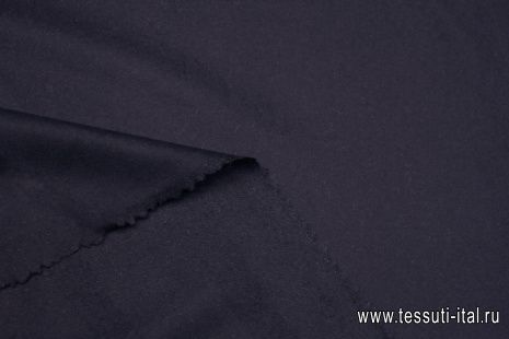 Костюмная кашемир (о) темно-синяя - итальянские ткани Тессутидея арт. 05-5031