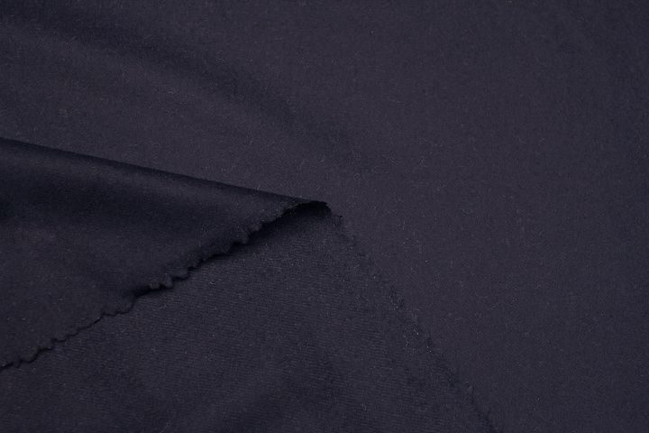 Костюмная кашемир (о) темно-синяя - итальянские ткани Тессутидея арт. 05-5031