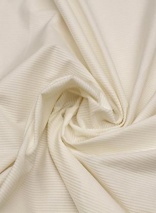 Вельвет стрейч (о) белый - в интернет-магазине тканей Тессутидея арт. 01-7330