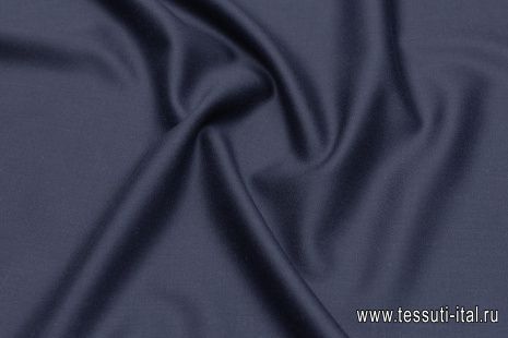 Костюмная (о) темно-синяя - итальянские ткани Тессутидея арт. 05-4405