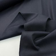 Костюмная комбинированная (о) темно-синяя - итальянские ткани Тессутидея арт. 05-5202