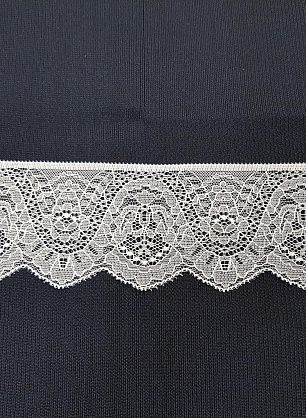 Кружево (о) молочное ш-7,5см Solstiss - в интернет-магазине тканей Тессутидея арт. 03-6539