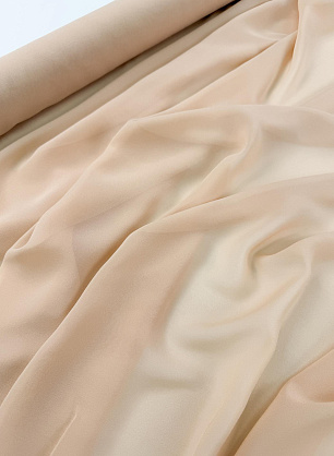 Шифон (о) светло-бежевый - в интернет-магазине тканей Тессутидея арт. 10-4897