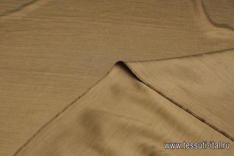 Шелк кади (о) кэмел - итальянские ткани Тессутидея арт. 10-3340