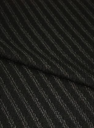 Жаккард фактурный  (о) черный ш-150см - в интернет-магазине тканей Тессутидея арт. 03-3367