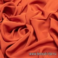 Крепдешин (о) терракотовый - итальянские ткани Тессутидея арт. 02-8898