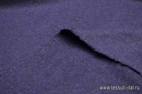 Костюмная (о) темно-синяя меланж - итальянские ткани Тессутидея арт. 05-2803