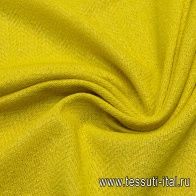 Трикотаж хлопок фактурный (о) желтый - итальянские ткани Тессутидея арт. 12-0912