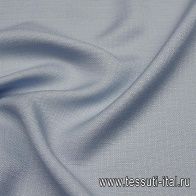 Лен с вискозой (о) голубой - итальянские ткани Тессутидея арт. 16-0942