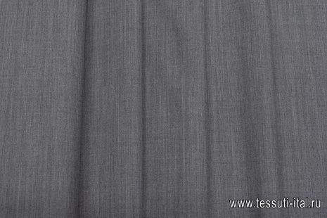 Костюмная стрейч (о) серая меланж  - итальянские ткани Тессутидея арт. 05-4399