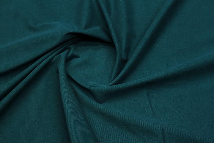Хлопок стрейч костюмный (о) изумрудный - итальянские ткани Тессутидея арт. 01-7746