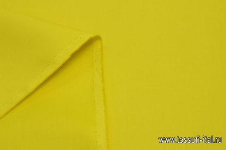 Хлопок костюмный (о) ярко-желтый - итальянские ткани Тессутидея арт. 01-6613