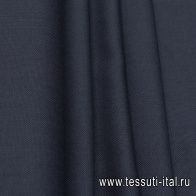 Костюмная твид (о) сине-черная - итальянские ткани Тессутидея арт. 05-4347