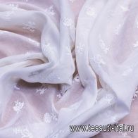 Батист с вышивкой (о) белый - итальянские ткани Тессутидея арт. 01-5230
