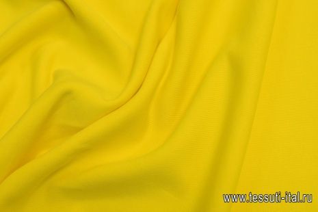 Футер хлопок (о) ярко-желтый в стиле Gucci - итальянские ткани Тессутидея арт. 12-1078