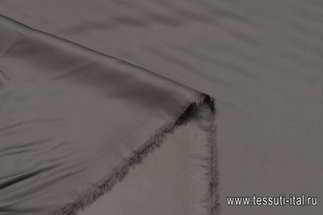 Подкладочная твил (о) серая - итальянские ткани Тессутидея арт. 08-1322