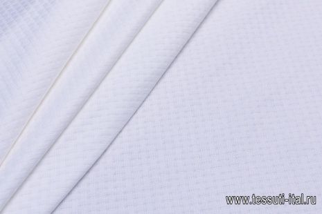 Жаккард (о) белый - итальянские ткани Тессутидея арт. 01-5228