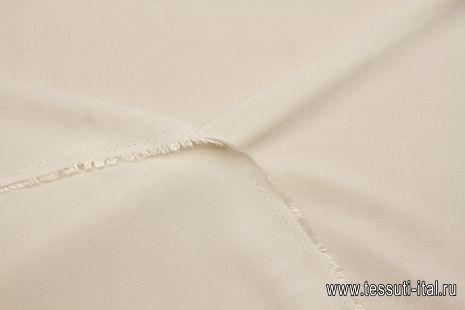 Плательная вискоза (о) молочная - итальянские ткани Тессутидея арт. 04-1672