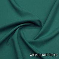 Плательная вискоза+ацетат стрейч 470 г/м (о) зеленая - итальянские ткани Тессутидея арт. 04-1721
