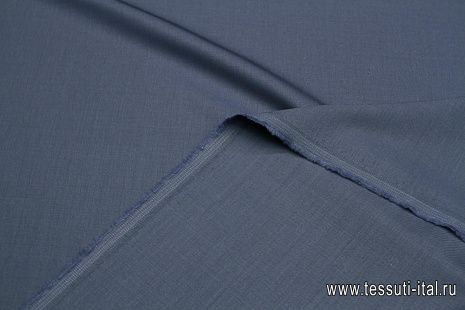 Костюмная стрейч (о) синяя - итальянские ткани Тессутидея арт. 05-4587