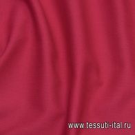Хлопок для тренча (о) малиновый - итальянские ткани Тессутидея арт. 01-6545