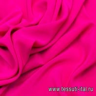 Крепдешин (о) фуксия - итальянские ткани Тессутидея арт. 02-8211