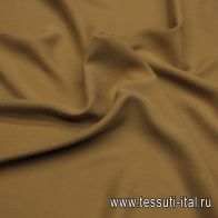 Плательная купра (о) коричневая - итальянские ткани Тессутидея арт. 01-7156