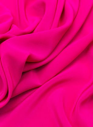 Крепдешин (о) фуксия - в интернет-магазине тканей Тессутидея арт. 02-8211