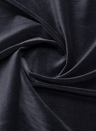 Микровельвет стрейч (о) сине-черный - в интернет-магазине тканей Тессутидея арт. 01-7792