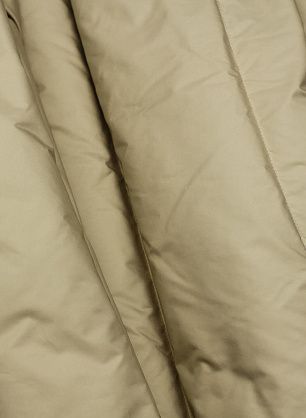 Деталь для пуховика с водоотталкивающим покрытием наполнитель пух 90*65см серо-бежевая - в интернет-магазине тканей Тессутидея арт. F-6499