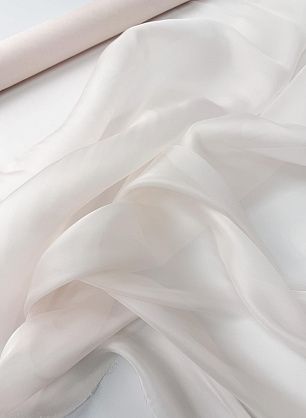 Органза (о) бело-розовая - в интернет-магазине тканей Тессутидея арт. 10-1716