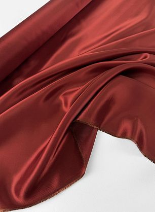 Подкладочная вискоза (о) красно-коричневая - в интернет-магазине тканей Тессутидея арт. 08-1635