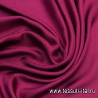 Шелк твил (о) вишневый - итальянские ткани Тессутидея арт. 02-8825
