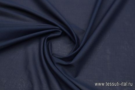 Батист (о) темно-синий - итальянские ткани Тессутидея арт. 01-7560