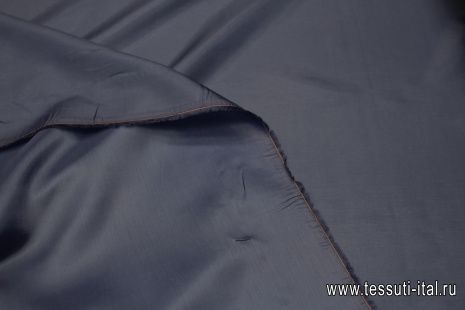 Подкладочная вискоза (о) синяя - итальянские ткани Тессутидея арт. 08-1384