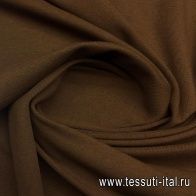 Трикотаж (о) коричневый - итальянские ткани Тессутидея арт. 12-0727