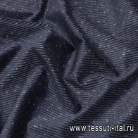 Вельвет (о) черный с вкраплениями - итальянские ткани Тессутидея арт. 01-6878