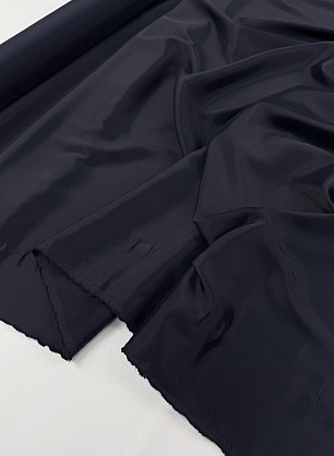 Подкладочная вискоза+ПБТ стрейч (о) темно-синяя - в интернет-магазине тканей Тессутидея арт. 07-1573