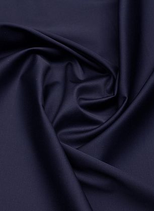 Хлопок стрейч (о) темно-синий - в интернет-магазине тканей Тессутидея арт. 01-7475