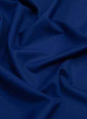 Плательная стрейч (о) синяя    - в интернет-магазине тканей Тессутидея арт. 17-0949