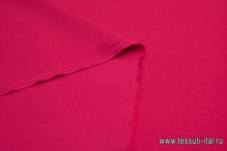 Плательная стрейч дабл (о) малиновая - итальянские ткани Тессутидея арт. 17-0954