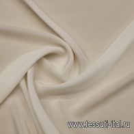 Крепдешин (о) белый - итальянские ткани Тессутидея арт. 10-3873