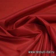 Шелк подкладочный (о) темно-красный ш-100см - итальянские ткани Тессутидея арт. 02-5757