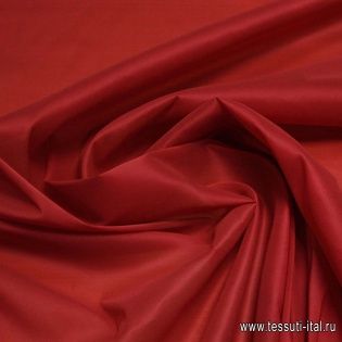 Шелк подкладочный (о) темно-красный ш-100см - итальянские ткани Тессутидея арт. 02-5757